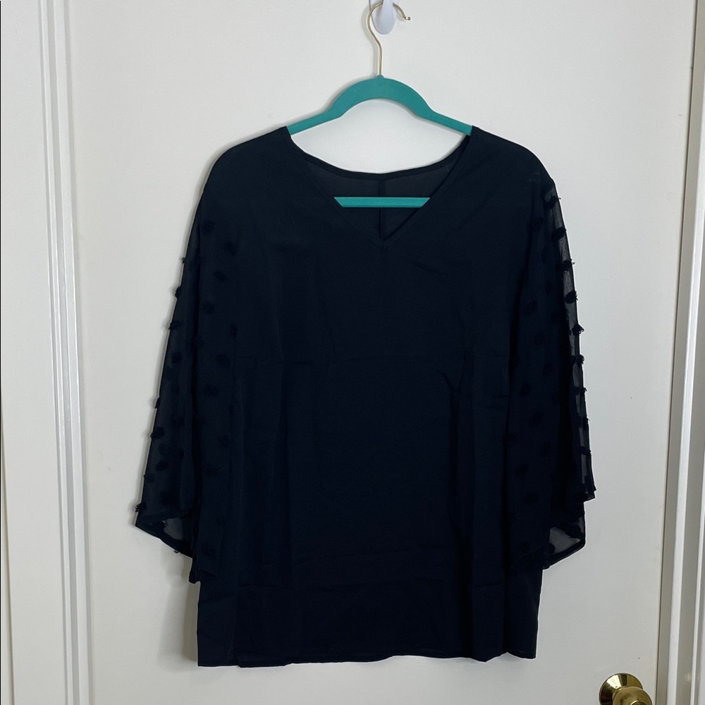 Chic Black Women's Blouse
